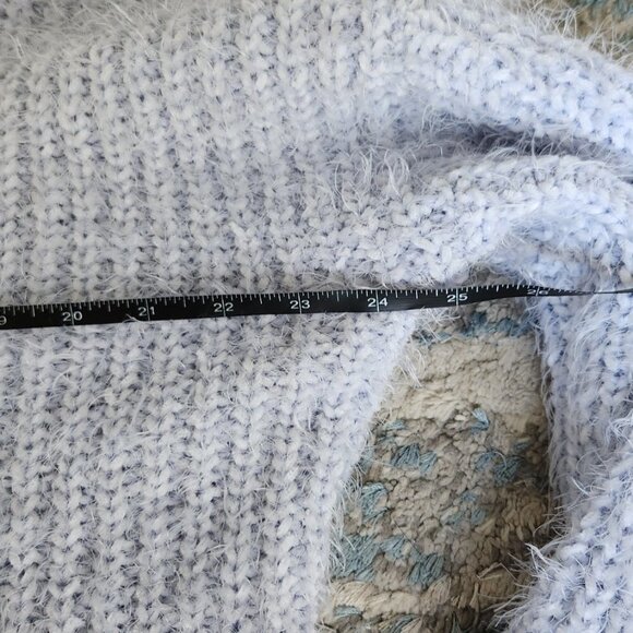 LA Hearts Sweater Women Small Blue Turtleneck Long Sleeve Chunky Knit - Picture 12 of 15